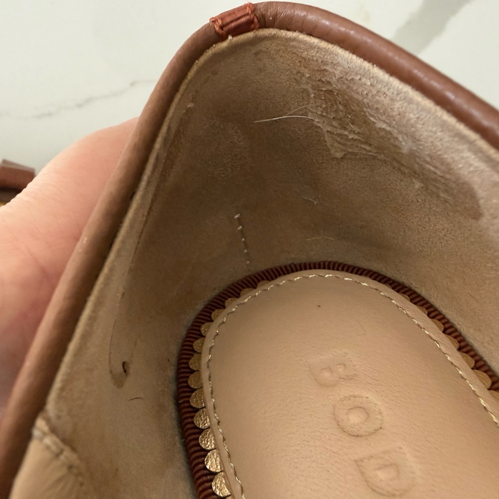 Boden Iris Snaffle Ballet Flats-Brown-Size 38 - Picture 9 of 11